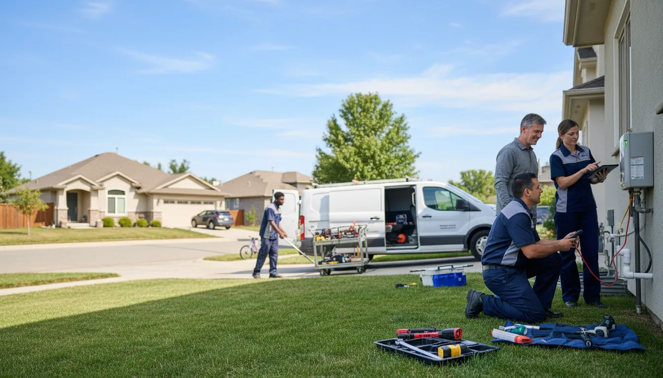 Tankless water heater service in Arlington, IA